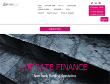 Tablet Screenshot of ludgatefinance.co.uk